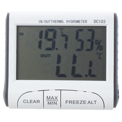 temperatuur vochtmeter in een broedmachine|Thermometers en Hygrometers .